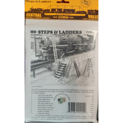 CENTRAL VALLEY 1602 - STEPS & LADDERS - HO SCALE