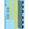 MICROSCALE DECAL 87-56 - DENVER & RIO GRANDE WESTERN DIESEL LOCOMOTIVES - HO SCALE