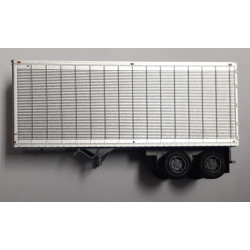 RAPIDO 403121 - CAN-CAR 26' TRAILER - PAINTED SILVER - HO SCALE