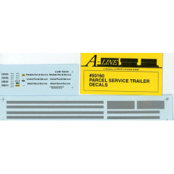 A-LINE 50160 - PARCEL SERVICE TRAILER - HO SCALE