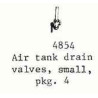 PSC 4854 - AIR TANK DRAIN VALVES - SMALL - O SCALE