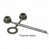 KADEE 759 - 2 RAIL A.S.F. 100-TON ROLLER BEARING METAL TRUCKS WITH 36" SMOOTH BACK METAL P48 WHEELS - O SCALE