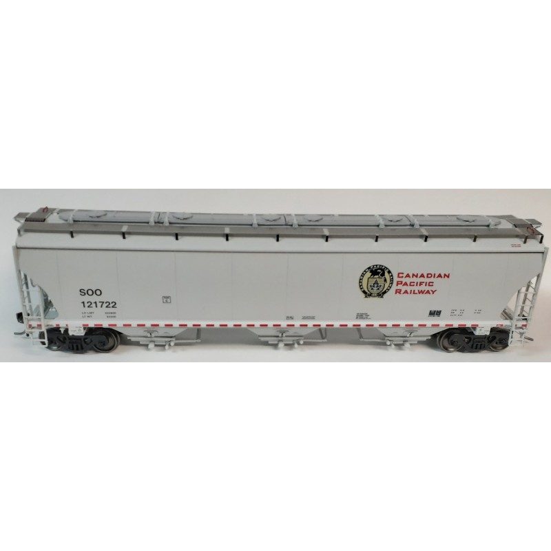 INTERMOUNTAIN 472108 - TRINITY 5161 cu.ft. COVERED HOPPER - CANADIAN PACIFIC/SOO LINE - HO SCALE
