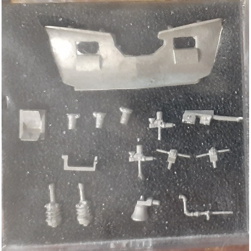 DETAILS WEST DS-231 - SUPER DETAIL KIT FOR GE DASH 9-44CW / AC4400CW C&NW / UP - HO SCALE