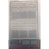 DETAIL ASSOCIATES 2722 - GRILL SET FOR RAILPOWER GE C32-8 - HO SCALE