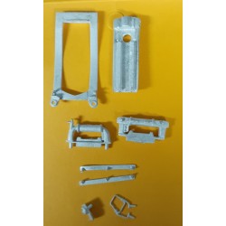 DETAILS WEST FA-208 - F UNIT DETAIL KIT - A UNITS - HO SCALE