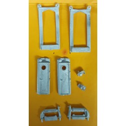 DETAILS WEST FB-209 - DIESEL LOCOMOTIVE CAB B UNIT DETAILS - HO SCALE