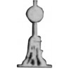DETAIL ASSOCIATES 8408 - SWITCH STAND - TARGET - N SCALE