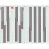MICROSCALE DECAL 48-92 - NEW YORK CENTRAL DIESEL LOCOMOTIVE - PA/PB - O SCALE