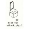 PSC 027 - STEAM LOCOMOTIVE CAB SEAT - O SCALE