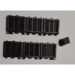 RAPIDO 102144 - GE DASH 8 LOCOMOTIVE SPLIT RADIATOR - HO SCALE