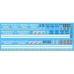 HIGHBALL L-300 MID MICHIGAN RAILROAD FAMILY DIESEL LOCOMOTIVES - HO SCALE