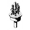 CAL-SCALE 190-228 - STEAM LOCOMOTIVE DOME WITH FITTINGS - HO SCALE