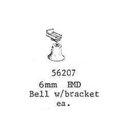PSC 56207 - EMD DIESEL LOCOMOTIVE BELL WITH BRACKET - O SCALE