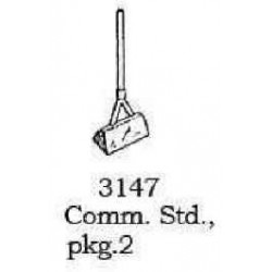 PSC 3147 - STEAM LOCOMOTIVE BLOW DOWN MUFFLER - HO SCALE