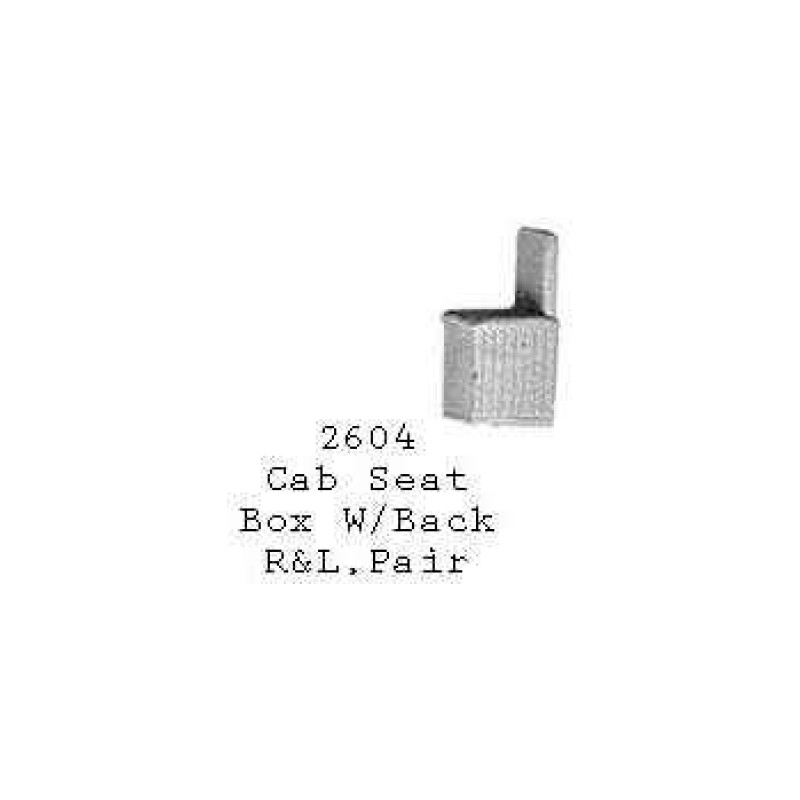 PSC 2604 - LOCOMOTIVE CAB SEAT - HO SCALE