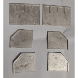 KEYSTONE HO-53 - DM&IR 50' GONDOLA LOW END SOLID BULKHEAD CONVERSION KIT - HO SCALE