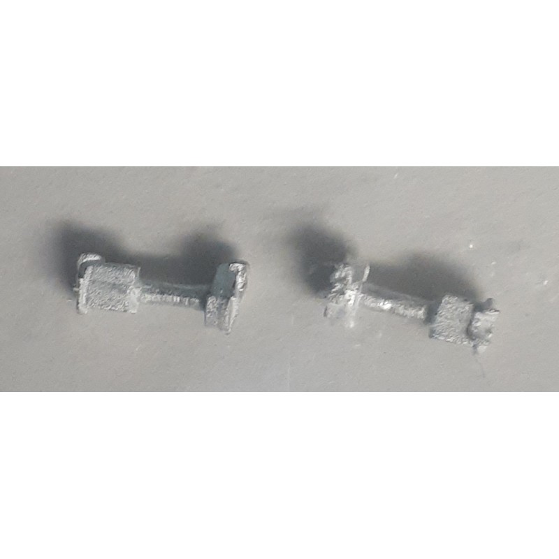DETAIL ASSOCIATES 5064 - DIESEL LOCOMOTIVE MU RECEPTACLES - O SCALE
