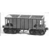 TICHY 4012 - 22' WOOD ORE CAR KIT - HO SCALE