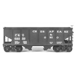 TICHY 4027 - 36' 2 BAY USRA HOPPER CAR KIT - HO SCALE
