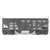 TICHY 4027 - 36' 2 BAY USRA HOPPER CAR KIT - HO SCALE