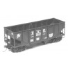 TICHY 4029 - 36' 2 BAY USRA PANEL SIDE HOPPER CAR KIT - HO SCALE
