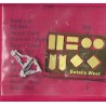 DETAILS WEST SS-914 - SWITCH STAND STYLE 1 WITH ETCHED TARGETS - HO SCALE