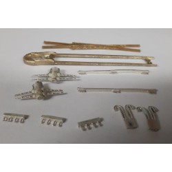 DETAILS WEST SF-955 - SWITCH FROG 5 - CODE 55 WITH SWITCH POINTS - HO SCALE