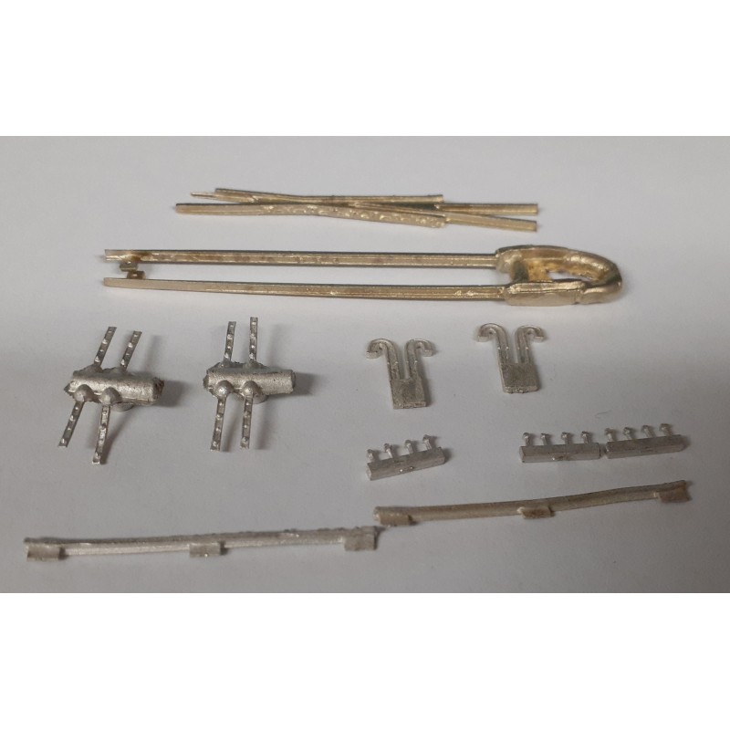 DETAILS WEST SF-951 - SWITCH FROG 6 - CODE 55 WITH SWITCH POINTS - HO SCALE