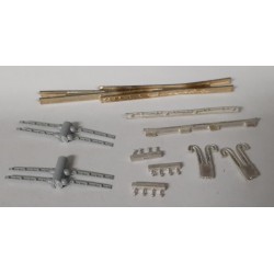 DETAILS WEST SF-929 - SWITCH FROG 8 - CODE 70 - HO SCALE
