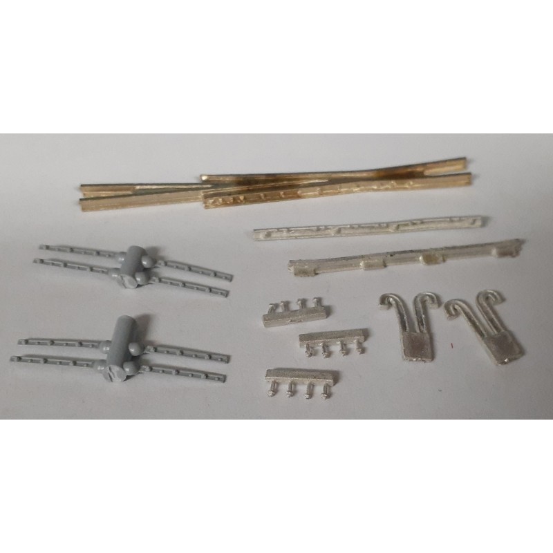 DETAILS WEST SF-929 - SWITCH FROG 8 - CODE 70 - HO SCALE
