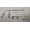 DETAILS WEST SF-928 - SWITCH FROG 8 INSERT TYPE - CODE 70 - HO SCALE