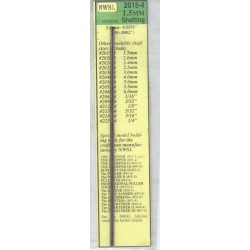 NWSL 2015-4 - 1.5mm SHAFTING