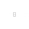 TICHY 8162 - 38" x 68" 1/1 DOUBLE HUNG MASONRY WINDOW - HO SCALE