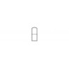 TICHY 8044 - 36" x 96" DOUBLE HUNG ARCH TOP MASONRY WINDOW - HO SCALE