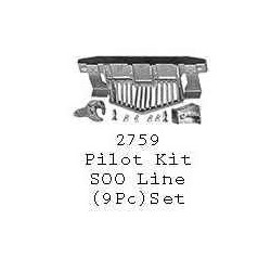 PSC 2759 - STEAM LOCOMOTIVE PILOT KIT - SOO LINE - HO SCALE