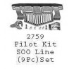 PSC 2759 - STEAM LOCOMOTIVE PILOT KIT - SOO LINE - HO SCALE