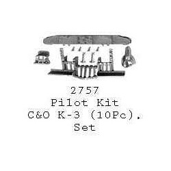 PSC 2757 - STEAM LOCOMOTIVE PILOT KIT - C&O K-3 - HO SCALE