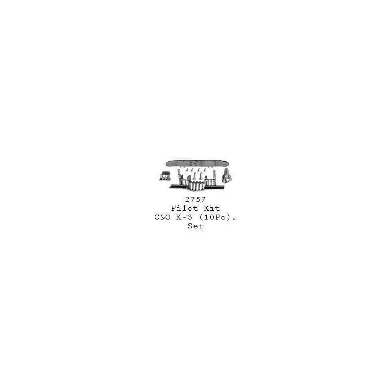 PSC 2757 - STEAM LOCOMOTIVE PILOT KIT - C&O K-3 - HO SCALE