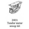 PSC 3401 - STEAM LOCOMOTIVE TENDER WATER SCOOP - HO SCALE