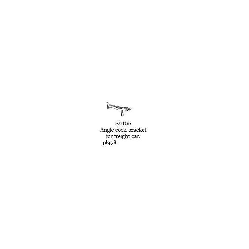 PSC 39156 - FREIGHT CAR ANGLE COCK BRACKET - HO SCALE