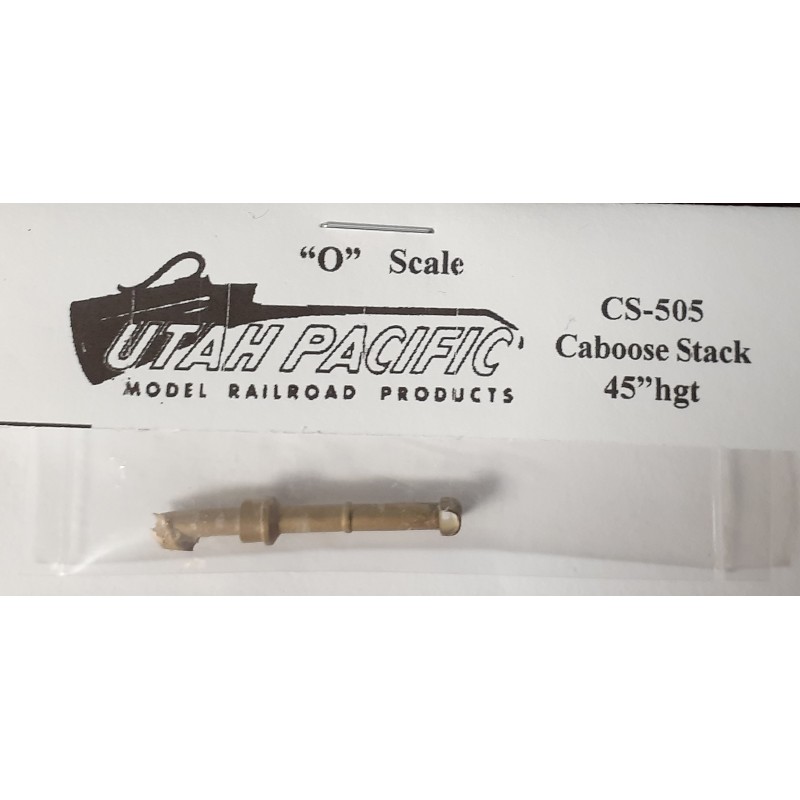UTAH PACIFIC CS-505 - 45" CABOOSE STACK - O SCALE