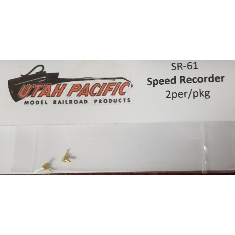 UTAH PACIFIC SR-61 - DIESEL LOCOMOTIVE SPEED RECORDER DRIVE UNIT - HO SCALE