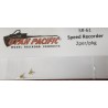 UTAH PACIFIC SR-61 - DIESEL LOCOMOTIVE SPEED RECORDER DRIVE UNIT - HO SCALE