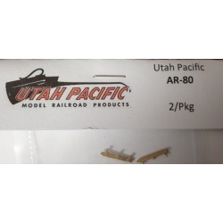UTAH PACIFIC AR-80 - DIESEL LOCOMOTIVE 3 BRACKET ARM REST - HO SCALE