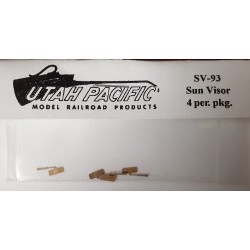 UTAH PACIFIC SV-93 - DIESEL LOCOMOTIVE SUN VISOR - HO SCALE
