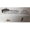 UTAH PACIFIC BW-68 - PEACOCK BRAKE WHEEL AND STAND - HO SCALE