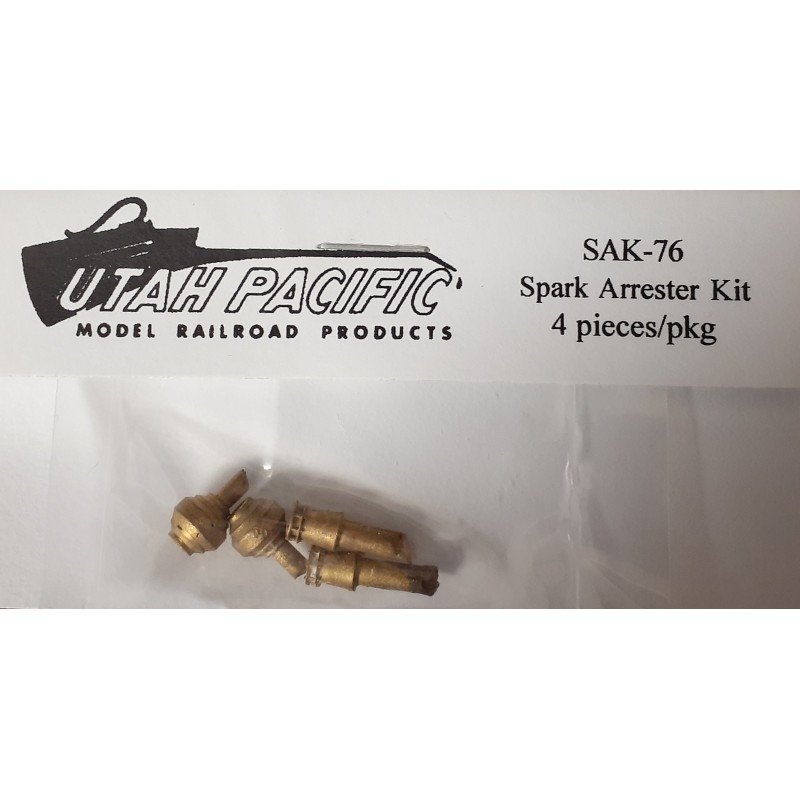 UTAH PACIFIC SAK-76 - DIESEL LOCOMOTIVE SPARK ARRESTOR KIT - HO SCALE