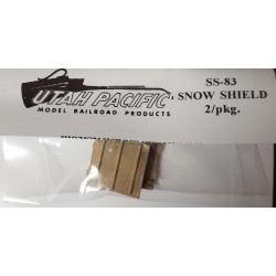 UTAH PACIFIC SS-83 - DIESEL LOCOMOTIVE SNOW SHIELD - HO SCALE
