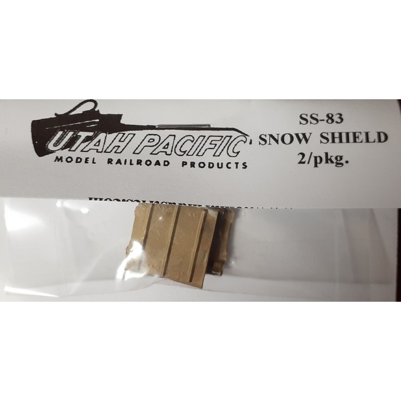 UTAH PACIFIC SS-83 - DIESEL LOCOMOTIVE SNOW SHIELD - HO SCALE